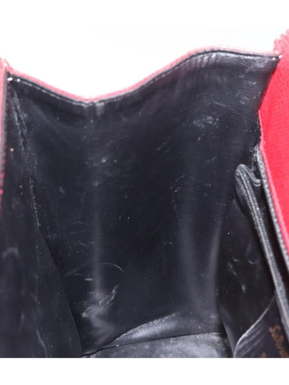 Salvatore Ferragamo Shoulder Bag Leather Red - Picture 14 of 16
